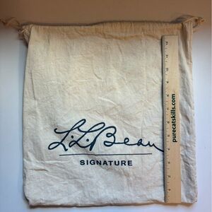 Lil Bean Signature Drawstring Shoe Bag